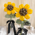 【畢業季限定】向日葵畢業氣球花束_4 【畢業季限定】向日葵畢業氣球花束_4