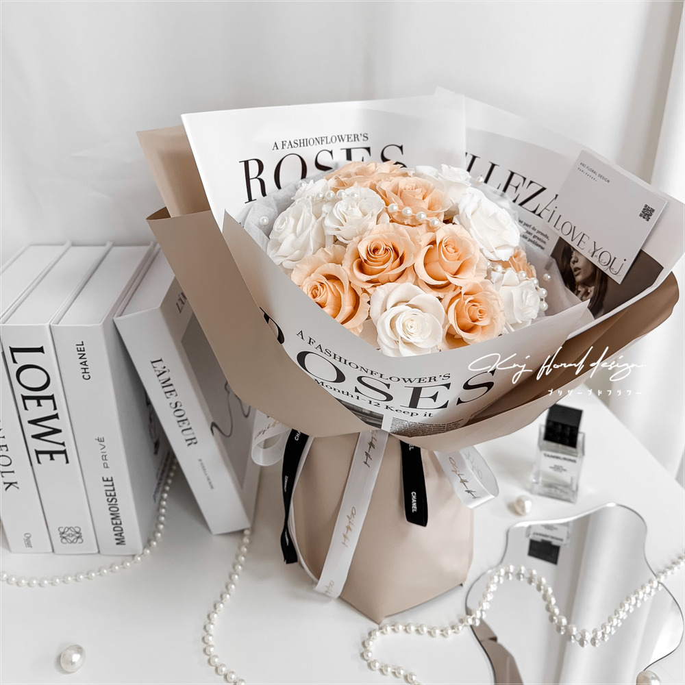 以愛之名永生玫瑰花束 - 心動 以愛之名永生玫瑰花束 - 心動