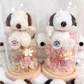 SNOOPY 史努比 永生花玻璃燈盅_1 SNOOPY 史努比 永生花玻璃燈盅_1