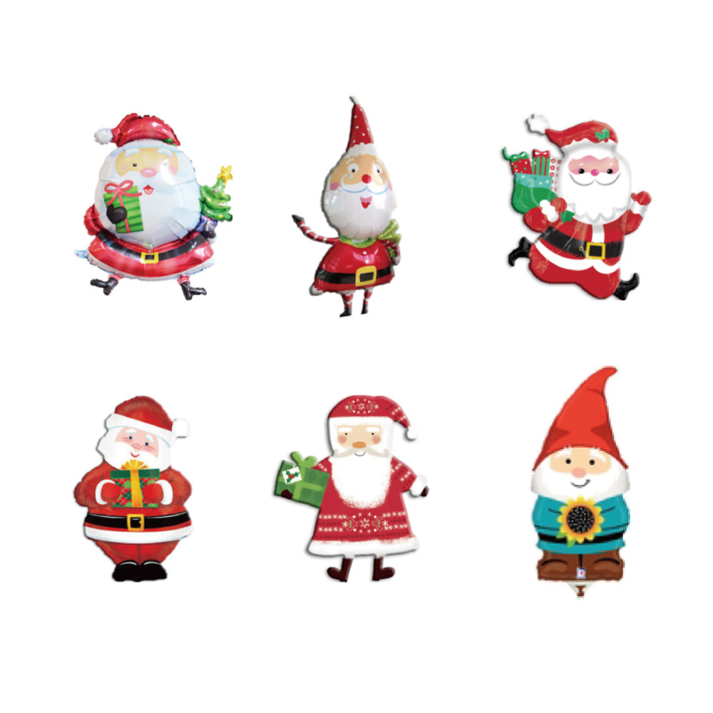 聖誕老公公氣球 聖誕老公公氣球