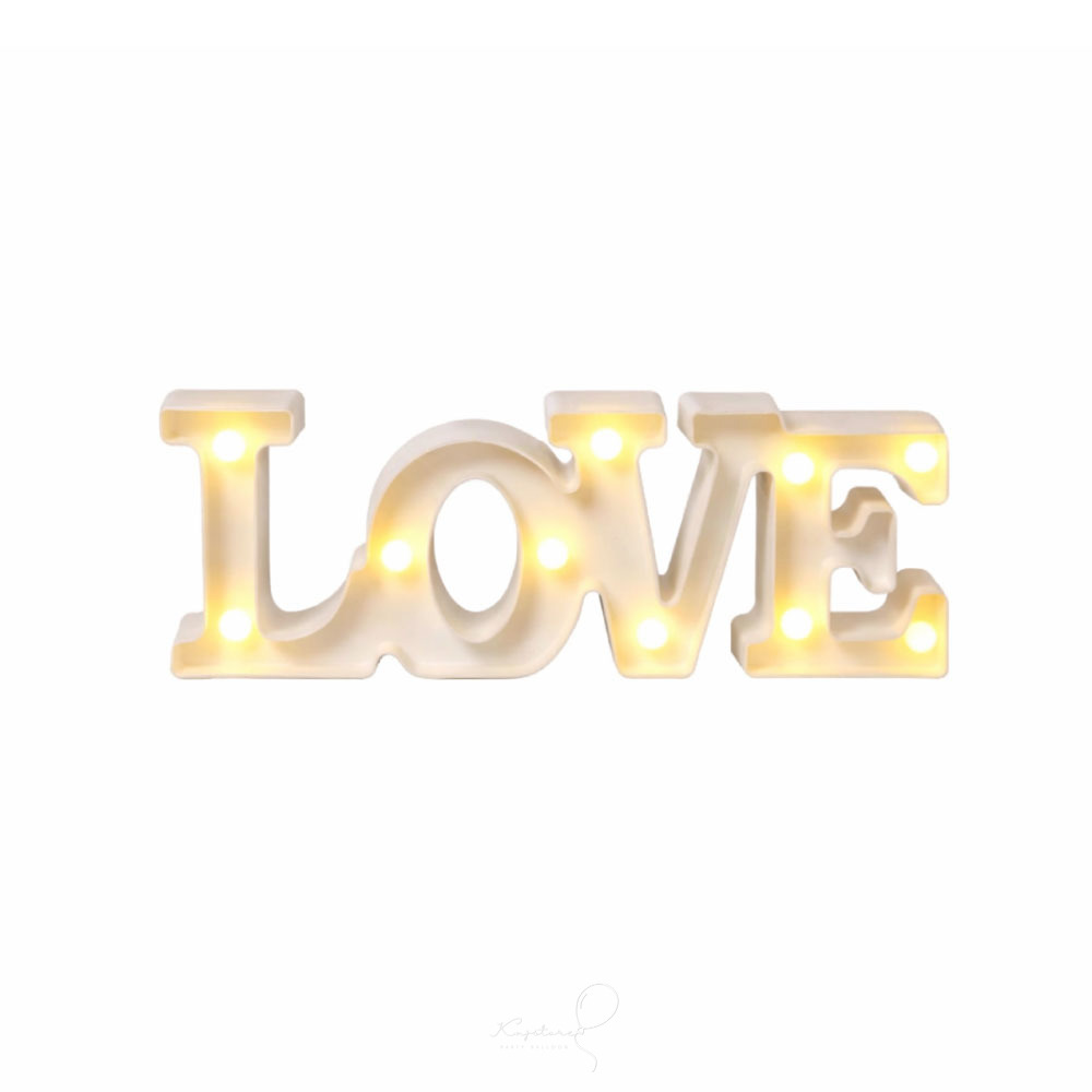 連體LOVE造型燈飾 連體LOVE造型燈飾
