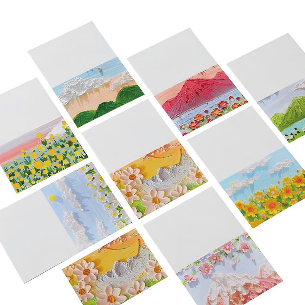 油畫風格祝福卡片 油畫風格祝福卡片