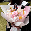 客製人像-畢業永生玫瑰花束_2 客製人像-畢業永生玫瑰花束_2
