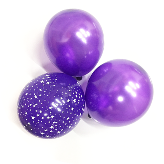 紫色系氣球