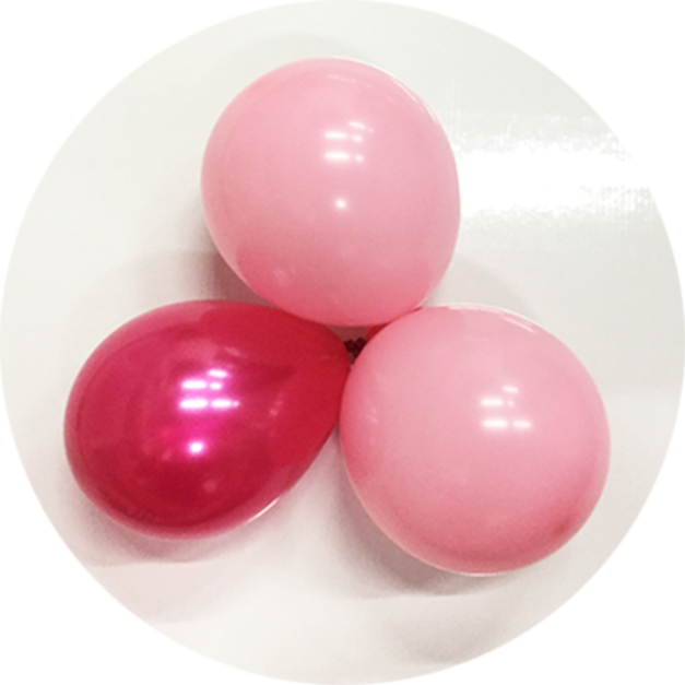 粉色系氣球