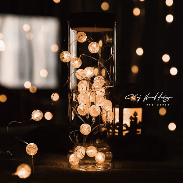 我要加購,LED晶球燈飾 5尺 +NT299