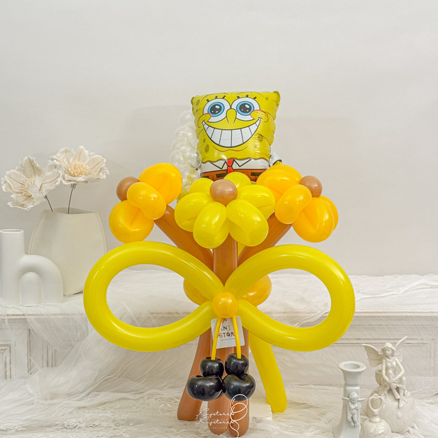 海綿寶寶氣球花束 +NT749