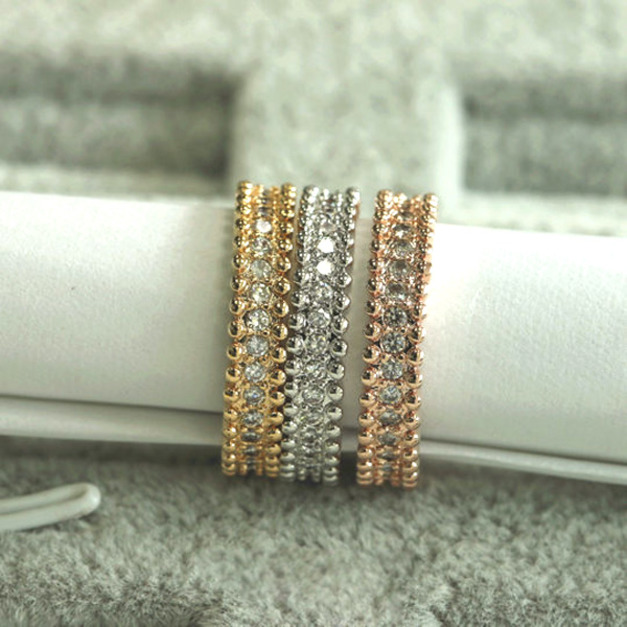 璀璨閃耀指上鑽石典雅戒指3色 璀璨閃耀指上鑽石典雅戒指3色