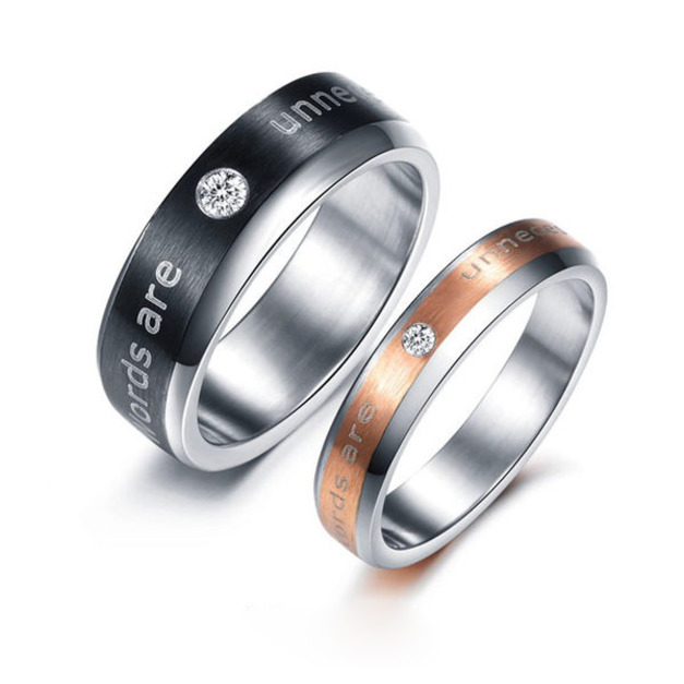 熱戀之濃情蜜月男女對戒 熱戀之濃情蜜月男女對戒