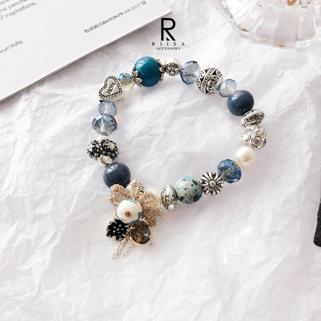 波希米亞天然晶礦小清新手鍊-21 波希米亞天然晶礦小清新手鍊-21