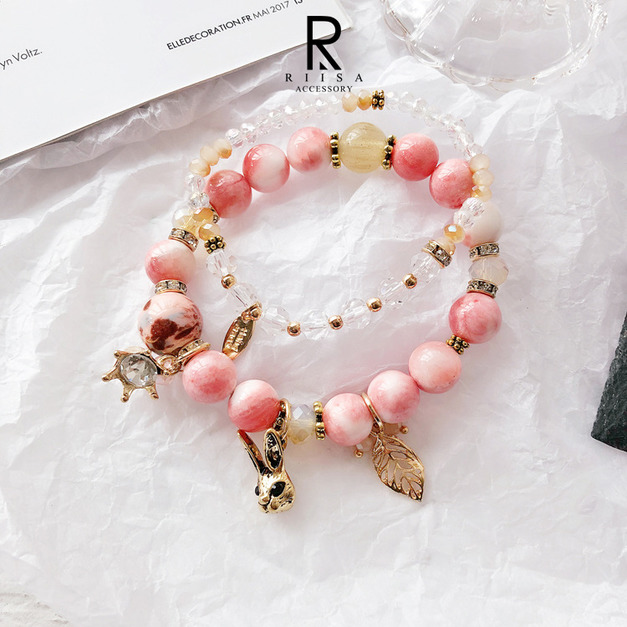 波希米亞天然晶礦小清新手鍊-16 波希米亞天然晶礦小清新手鍊-16