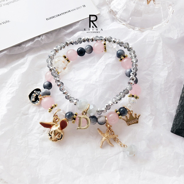 波希米亞天然晶礦小清新手鍊-19 波希米亞天然晶礦小清新手鍊-19