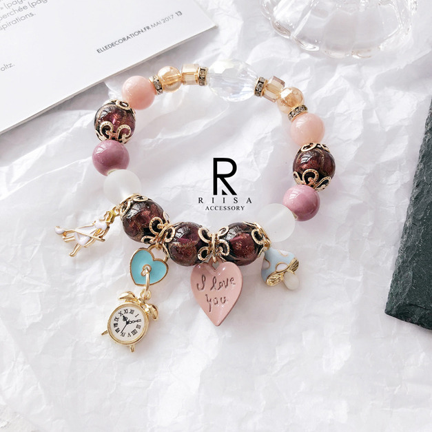 波希米亞天然晶礦小清新手鍊-15 波希米亞天然晶礦小清新手鍊-15