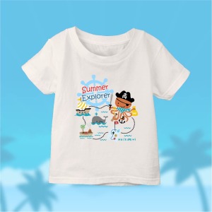 章魚哥藏寶圖 T恤-小孩款 章魚哥藏寶圖 T恤-小孩款