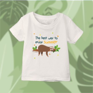 超讚樹懶假期 T恤-小孩款 超讚樹懶假期 T恤-小孩款