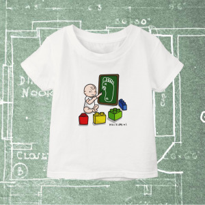 寶寶和積木的神秘計畫T恤-童 寶寶和積木的神秘計畫T恤-童