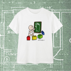 寶寶和積木的神秘計畫T恤-大人款 寶寶和積木的神秘計畫T恤-大人款