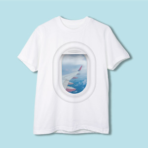 造飛機 機翼 短袖 上衣 T恤 大人款 造飛機 機翼 短袖 上衣 T恤 大人款