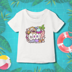 超COOL海灘 T恤 童 超COOL海灘 T恤 童
