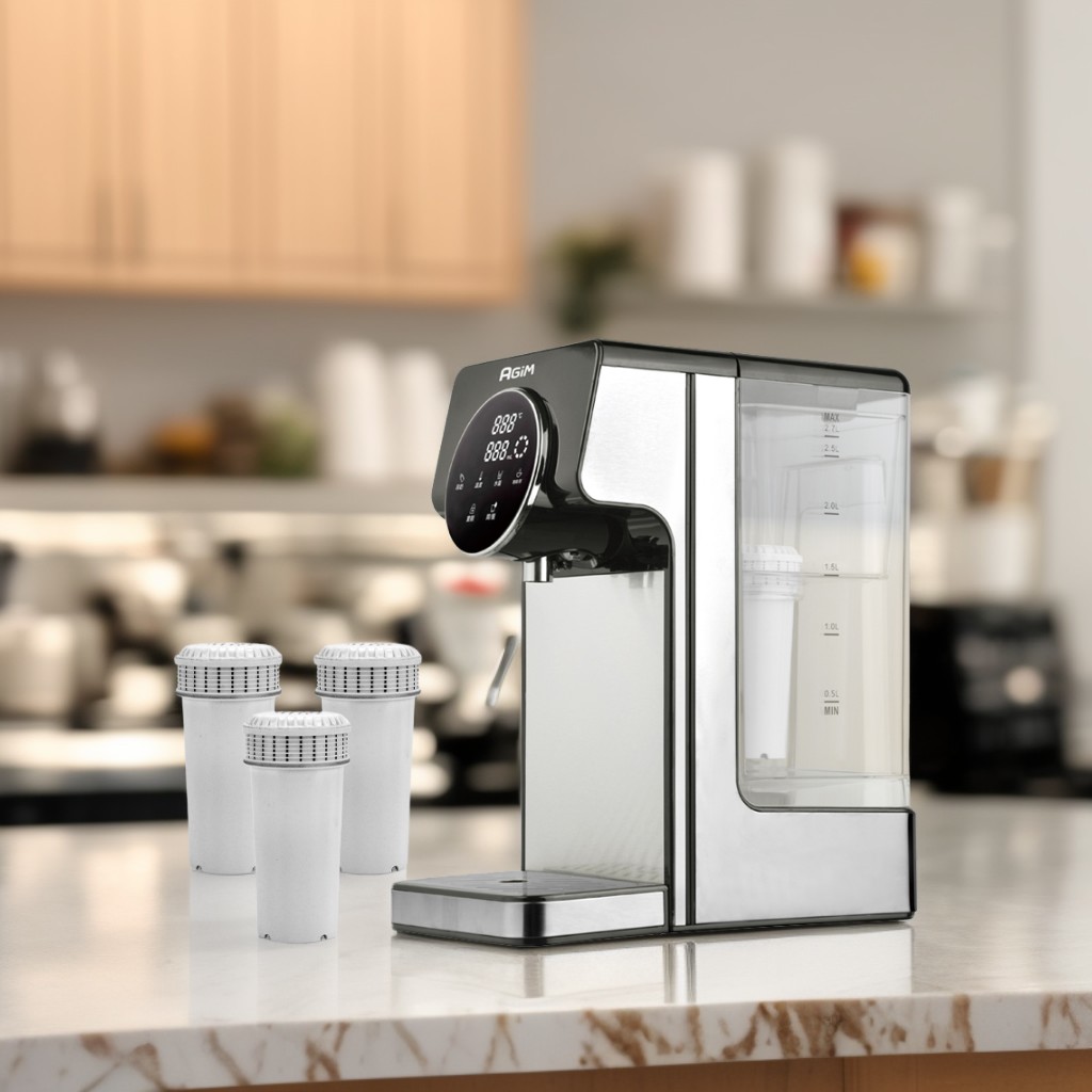 法國 阿基姆AGiM 升級版PLUS 生飲級瞬熱式淨水器(附濾芯) IW-2701+3入濾芯組