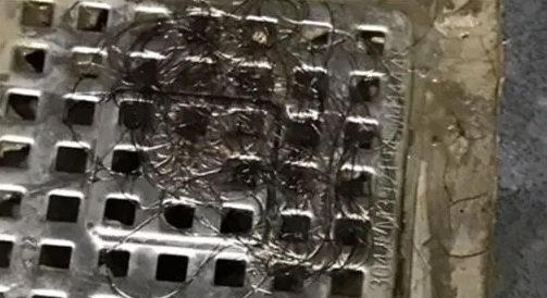 排水孔又見落髮