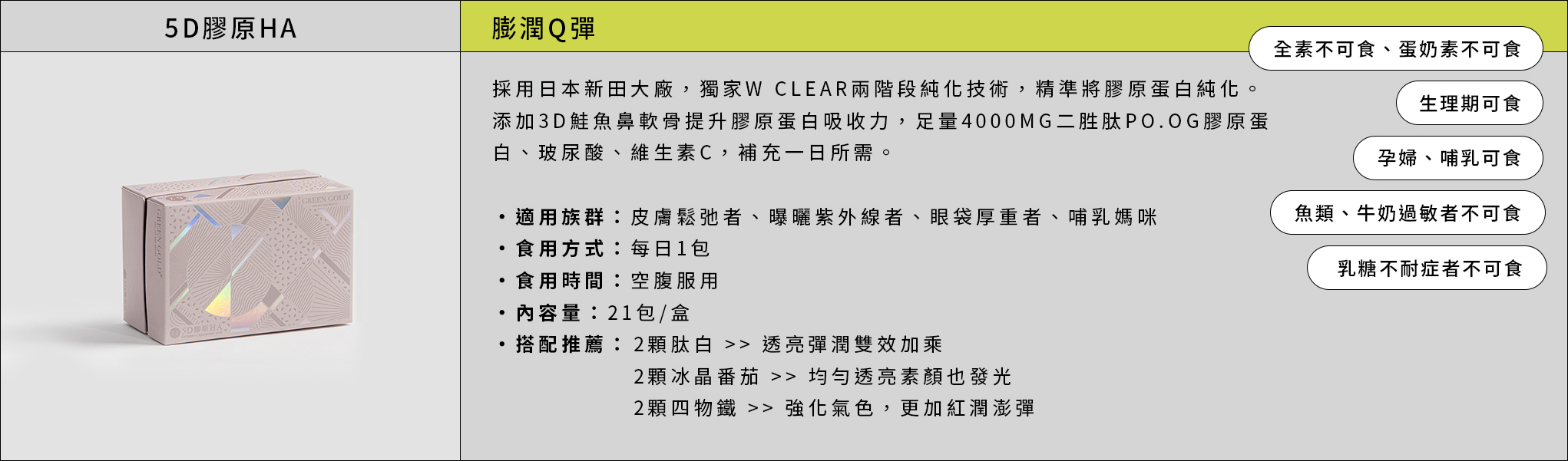 GREENGOLD膠原蛋白