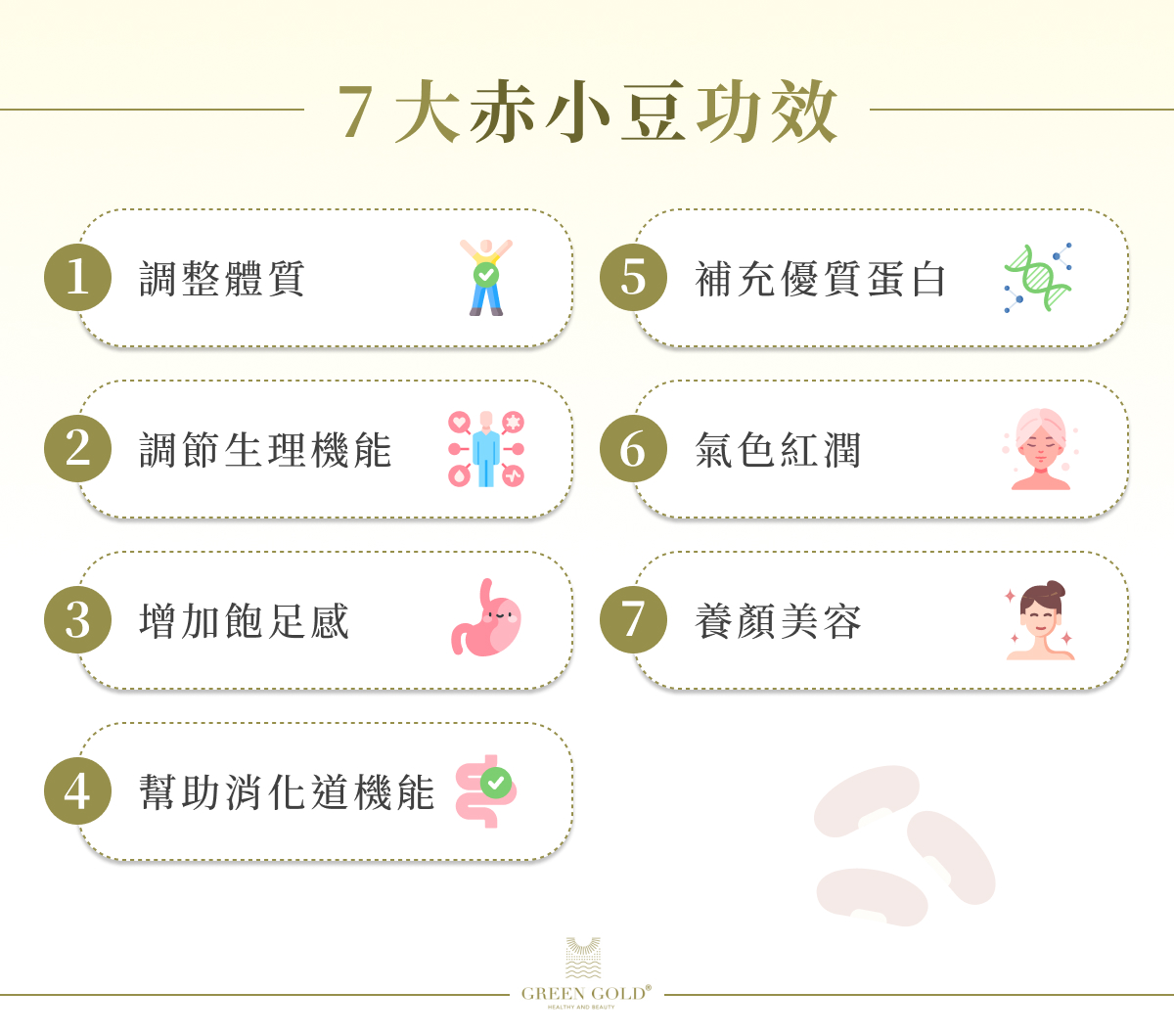 7大赤小豆功效