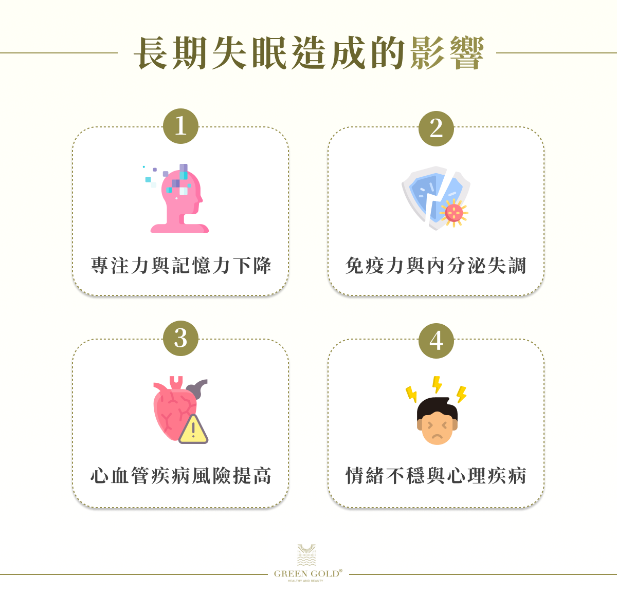 長期睡不好對身體有什麼影響