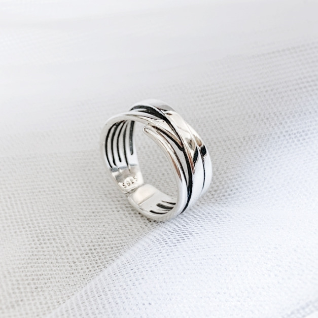 個性寬版 ‧ 純銀戒指 個性寬版 ‧ 純銀戒指