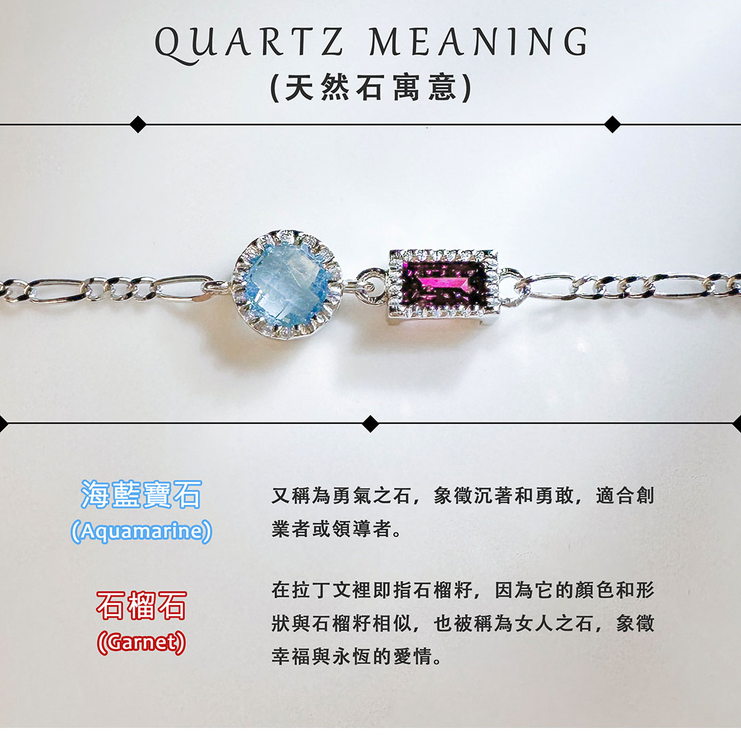 海藍寶&石榴石