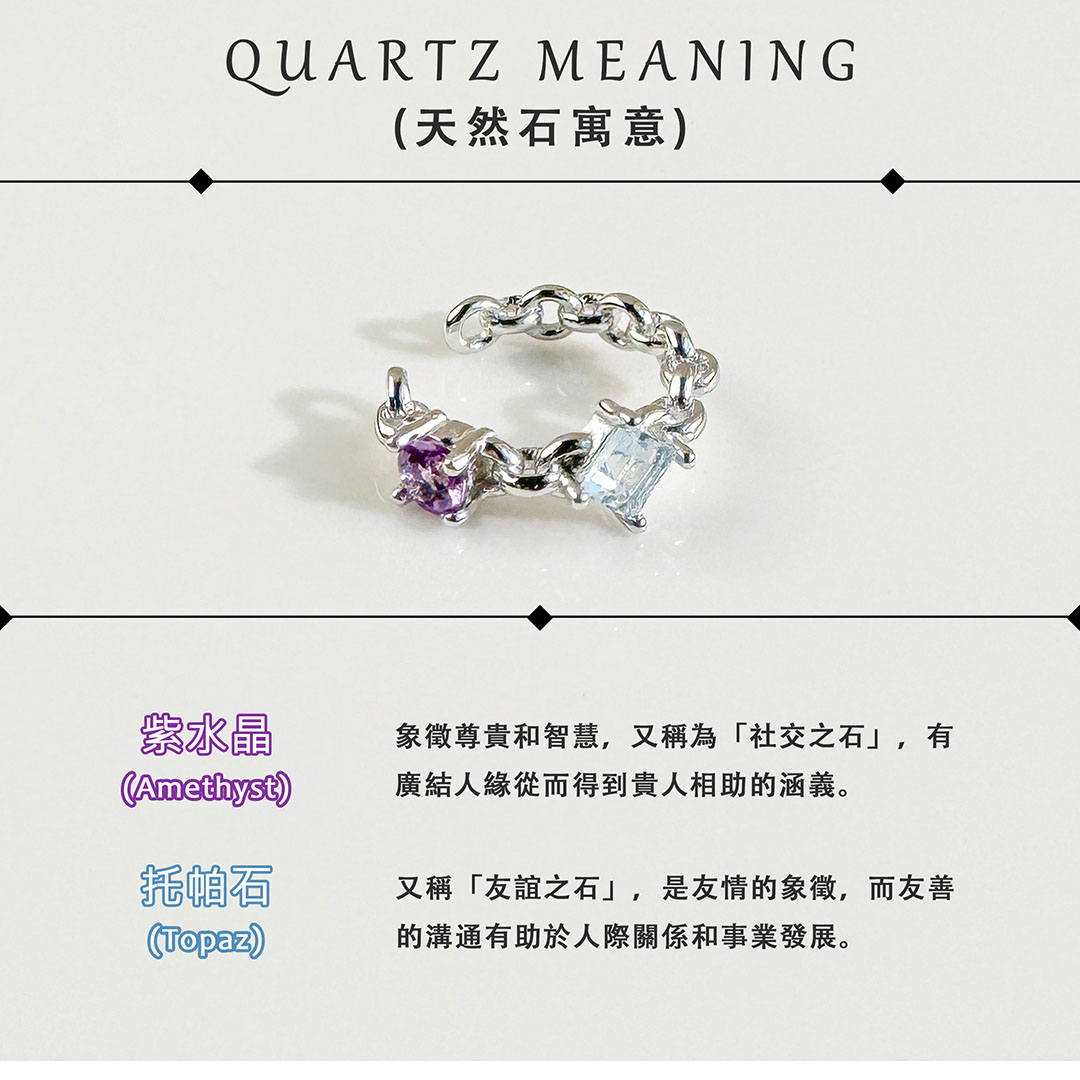 紫水晶 ‧ 托帕石