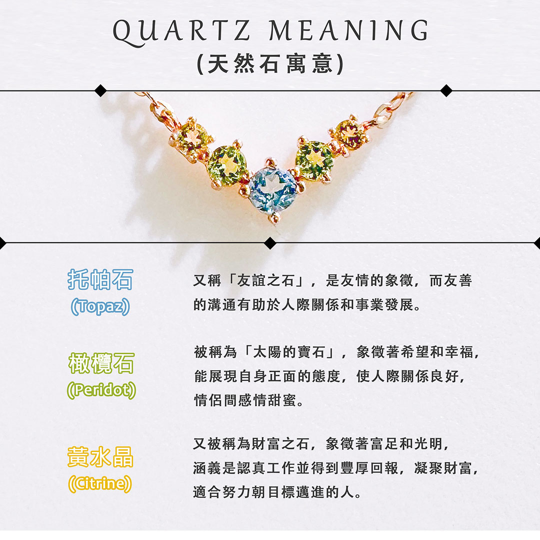 托帕石 ‧ 橄欖石 ‧ 黃水晶