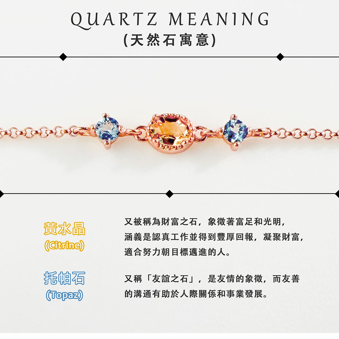 黃水晶 ‧ 托帕石