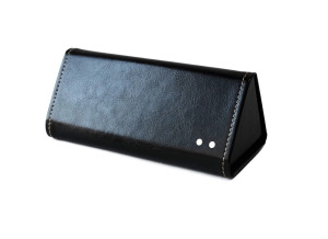 2is Bx03YmD 眼鏡盒 三角形可收納 仿皮紋 黑色 眼鏡盒 2is Bx03YmD 眼鏡盒 三角形可收納 仿皮紋 黑色 眼鏡盒