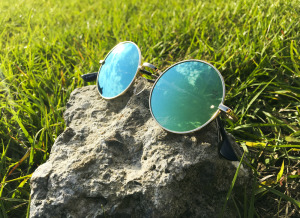 2is OriG 太陽眼鏡 偏光│復古圓框│藍色反光鏡片│抗UV400 2is OriG 太陽眼鏡 偏光│復古圓框│藍色反光鏡片│抗UV400