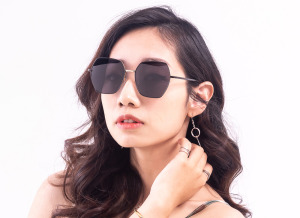 太陽眼鏡 偏光 2is ClayE│特大多邊框│黑色│抗UV400 太陽眼鏡 偏光 2is ClayE│特大多邊框│黑色│抗UV400