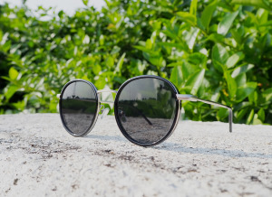 2is ArloD 太陽眼鏡 中金圓框 黑色 抗UV400 2is ArloD 太陽眼鏡 中金圓框 黑色 抗UV400