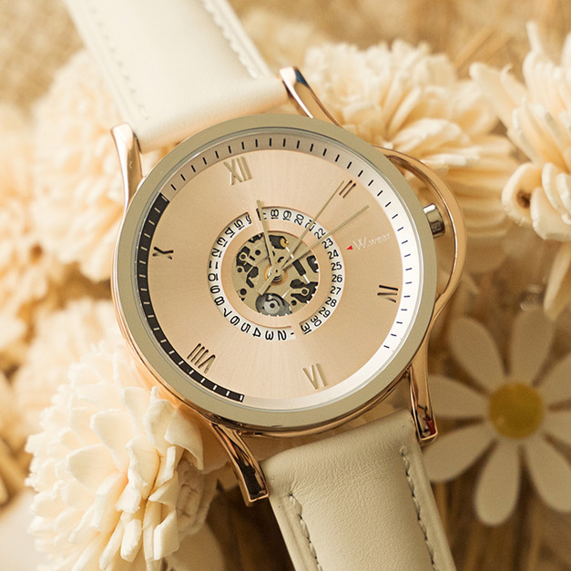 W.wear 全日期鏤空機芯 - 玫瑰金 W.wear 全日期鏤空機芯 - 玫瑰金