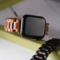 Apple watch - 原木質感拼接金屬蘋果錶帶_2 Apple watch - 原木質感拼接金屬蘋果錶帶_2