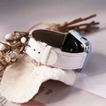 Apple watch - 磨紗錶殼&真皮錶帶套組 ( 淺灰/白 )_9 Apple watch - 磨紗錶殼&真皮錶帶套組 ( 淺灰/白 )_9