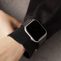 Apple watch - 單切面波浪鈦金屬 蘋果專用錶帶_9 Apple watch - 單切面波浪鈦金屬 蘋果專用錶帶_9