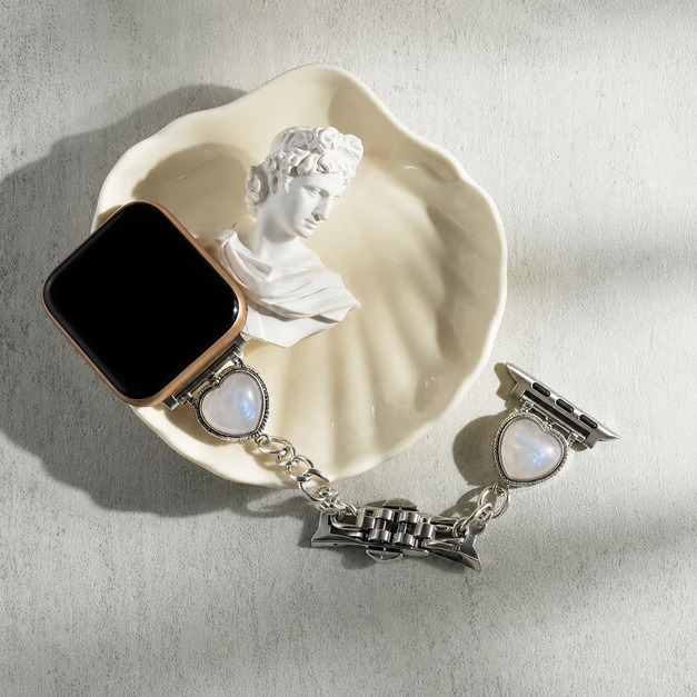 APPLE WATCH - 【Blush Love Bracelet】手做水晶錶帶錶帶 APPLE WATCH - 【Blush Love Bracelet】手做水晶錶帶錶帶