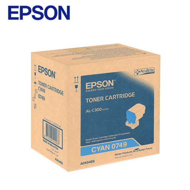 EPSON 原廠青色碳粉匣|S050749 C13S050749 EPSON 原廠青色碳粉匣|S050749 C13S050749