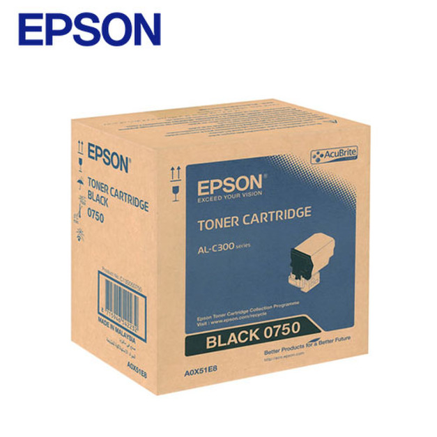 EPSON 原廠黑色碳粉匣|S050750 C13S050750 EPSON 原廠黑色碳粉匣|S050750 C13S050750