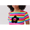 Lazy Oaf Flower Power Rainbow T-Shirt_6 Lazy Oaf Flower Power Rainbow T-Shirt_6