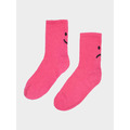 Lazy Oaf Happy Sad Neon Pink Socks Lazy Oaf Happy Sad Neon Pink Socks