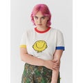 Lazy Oaf x Mr. Men Mr. Happy Colour Block T-Shirt_4 Lazy Oaf x Mr. Men Mr. Happy Colour Block T-Shirt_4