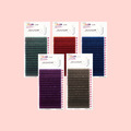 Color Lashes Mixed Lengths Trays 0.15|Blue|Green|Red|Purple|Coco Color Lashes Mixed Lengths Trays 0.15|Blue|Green|Red|Purple|Coco