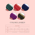 Color Lashes Mixed Lengths Trays 0.15|Blue|Green|Red|Purple|Coco_1 Color Lashes Mixed Lengths Trays 0.15|Blue|Green|Red|Purple|Coco_1