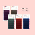 Color Lashes Mixed Lengths Trays 0.15|Blue|Green|Red|Purple|Coco_2 Color Lashes Mixed Lengths Trays 0.15|Blue|Green|Red|Purple|Coco_2